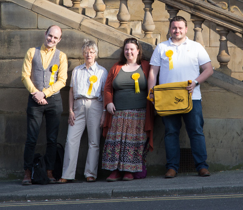 our local election team